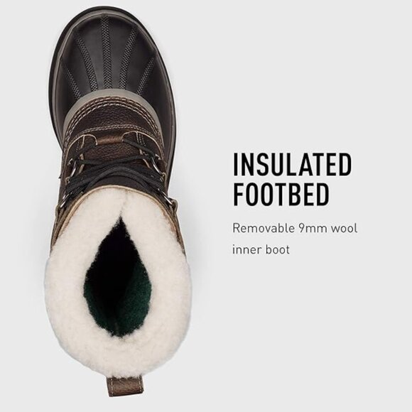 Sorel Men's Caribou Wool Boot Size 11 - Picture 4 of 15